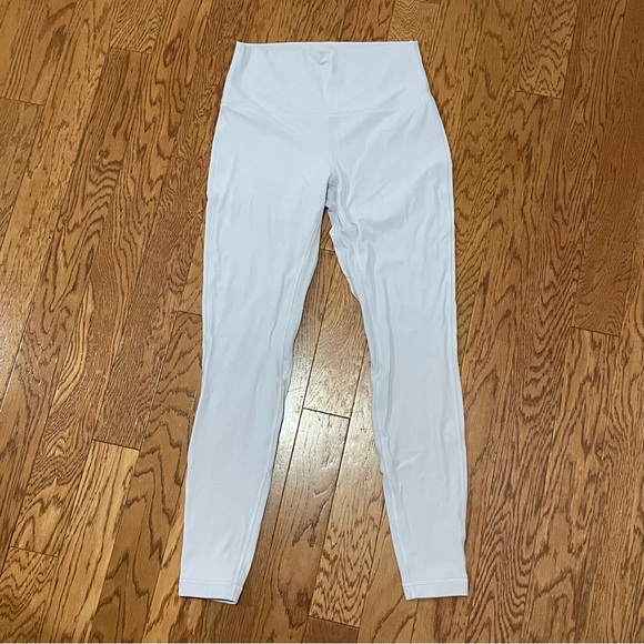 Lululemon lavender dew align leggings 28" Sz 8 - Picture 2 of 5